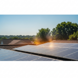 Solar panel performance chart explains what is PPA solar financing and summer underperformance risks in NJ and PA