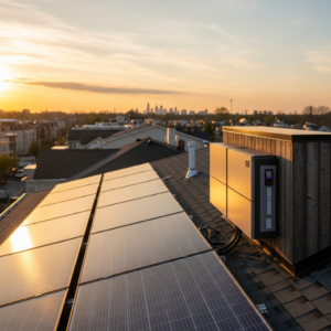 Home solar and battery setup showing benefits of solar panels in Texas and smarter evening energy use in 2026