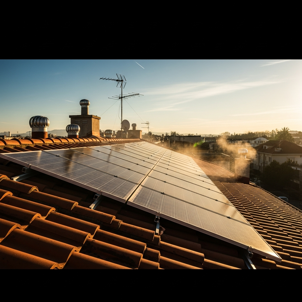 Solar loan vs lease comparison graphic showing payment options and solar panel output trends for homeowners in 2026