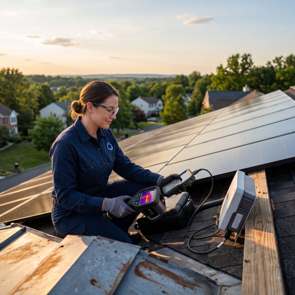 Solar installer NJ reviews rooftop panels and monitoring data to find hidden underperformance behind rising electric bills